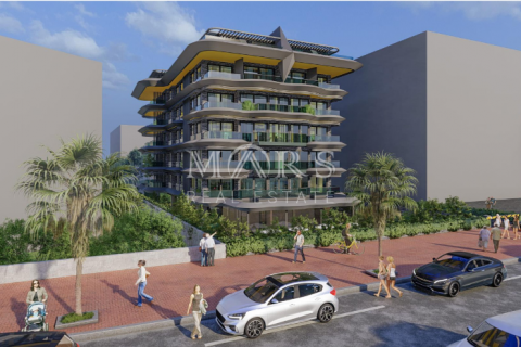 آپارتمان در در A project with the infrastructure of a five-star hotel in the Oba area Alanya ، امارات متحده عربی 1 خوابه ، 92 متر مربع.  شماره 63990 - 4