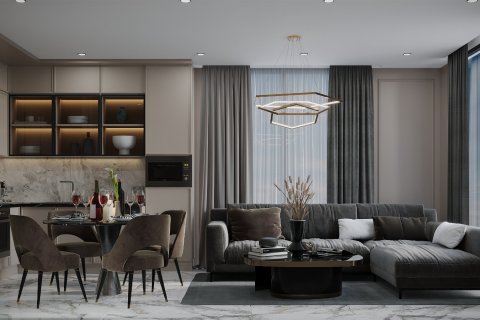 آپارتمان در  Alanya ، امارات متحده عربی 1 خوابه ، 59 متر مربع.  شماره 66612 - 15