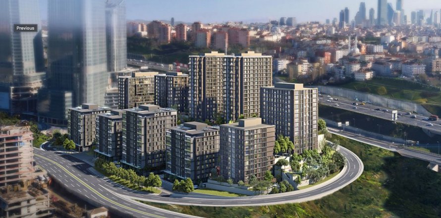 آپارتمان در Sariyer،  Istanbul ، امارات متحده عربی 1 خوابه ، 65 متر مربع.  شماره 65442