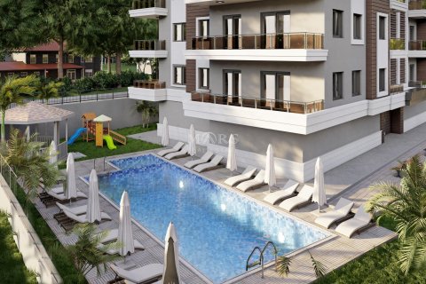 آپارتمان در در Residential project in Oba with swimming pool, barbecue area and comfortable living area Alanya ، امارات متحده عربی 2 خوابه ، 108 متر مربع.  شماره 64036 - 5