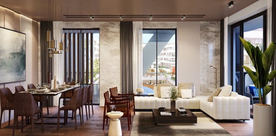 آپارتمان در در Algun Nefes Duzce ، امارات متحده عربی 2 خوابه ، 139 متر مربع.  شماره 62866