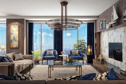 آپارتمان در در AcarVerde Residence Istanbul ، امارات متحده عربی 1 خوابه ، 98 متر مربع.  شماره 66971 - 1