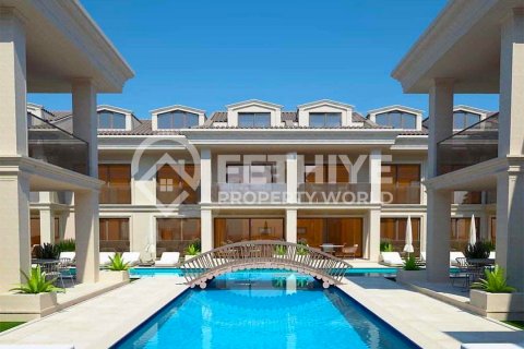 آپارتمان در  Fethiye ، امارات متحده عربی 1 خوابه ، 69 متر مربع.  شماره 66776 - 4