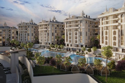 آپارتمان در  Alanya ، امارات متحده عربی 1 خوابه ، 58 متر مربع.  شماره 63690 - 7