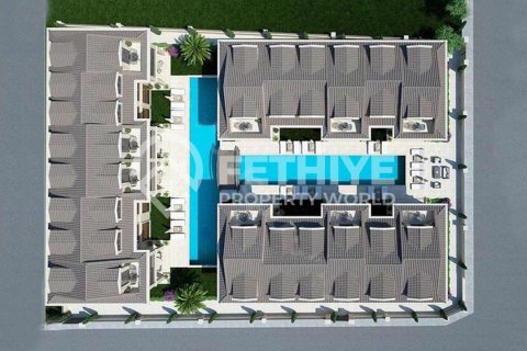 آپارتمان در  Fethiye ، امارات متحده عربی 1 خوابه ، 69 متر مربع.  شماره 66776 - 2