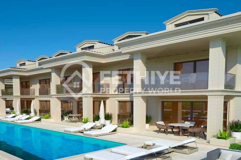 آپارتمان در  Fethiye ، امارات متحده عربی 1 خوابه ، 69 متر مربع.  شماره 66776 - 6