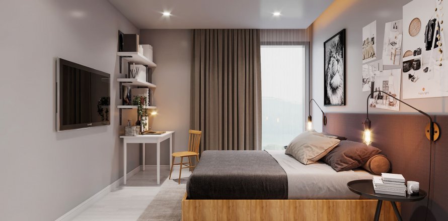 آپارتمان در در Algun Unicenter Duzce ، امارات متحده عربی 2 خوابه ، 159.43 متر مربع.  شماره 63102