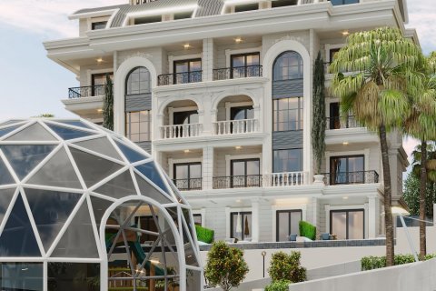 آپارتمان در Turkler،  Alanya ، امارات متحده عربی 1 خوابه ، 48 متر مربع.  شماره 63699 - 9