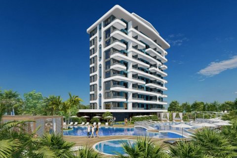 آپارتمان در Demirtas،  Alanya ، امارات متحده عربی 1 خوابه ، 55 متر مربع.  شماره 63081 - 4