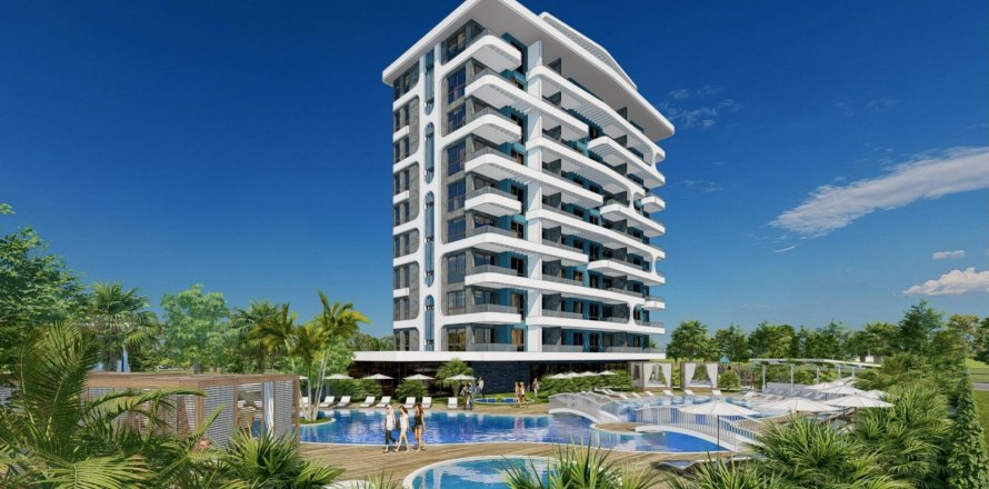 آپارتمان در Demirtas،  Alanya ، امارات متحده عربی 2 خوابه ، 90 متر مربع.  شماره 63086
