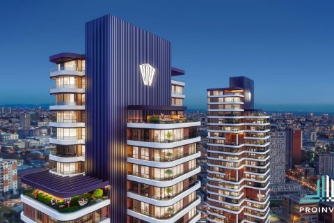 آپارتمان در  Istanbul ، امارات متحده عربی 1 خوابه ، 87 متر مربع.  شماره 63494 - 1