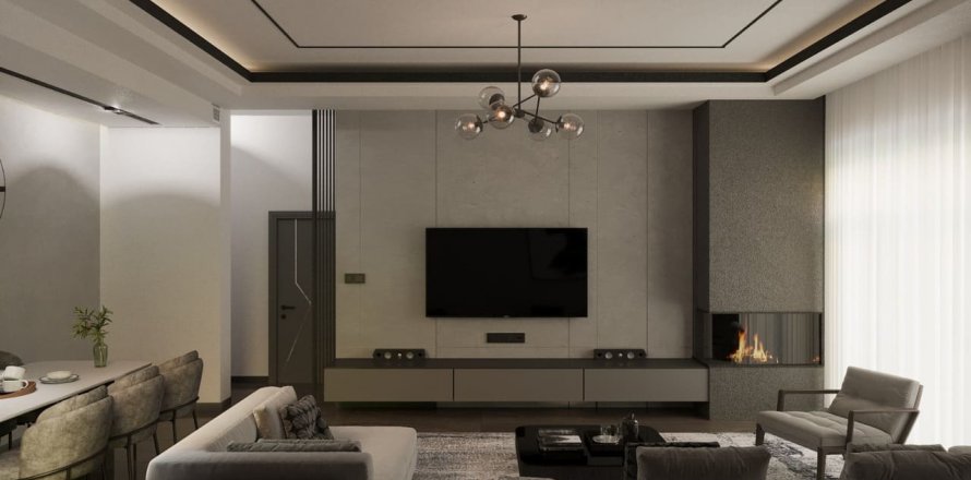 آپارتمان در در Algun Royal Duzce ، امارات متحده عربی 4 خوابه ، 282 متر مربع.  شماره 62861