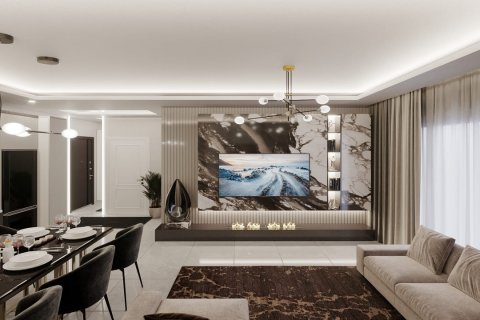 آپارتمان در  Alanya ، امارات متحده عربی 1 خوابه ، 62 متر مربع.  شماره 71956 - 1