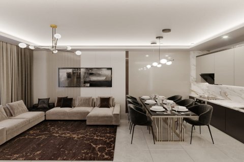 آپارتمان در  Alanya ، امارات متحده عربی 1 خوابه ، 62 متر مربع.  شماره 71956 - 3