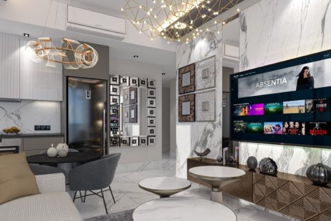 آپارتمان در  Alanya ، امارات متحده عربی 1 خوابه ، 71 متر مربع.  شماره 71603 - 24
