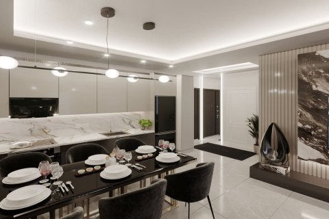 آپارتمان در  Alanya ، امارات متحده عربی 1 خوابه ، 62 متر مربع.  شماره 71956 - 5