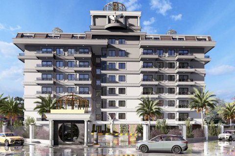 آپارتمان در  Gazipasa ، امارات متحده عربی 1 خوابه ، 47 متر مربع.  شماره 64103 - 1