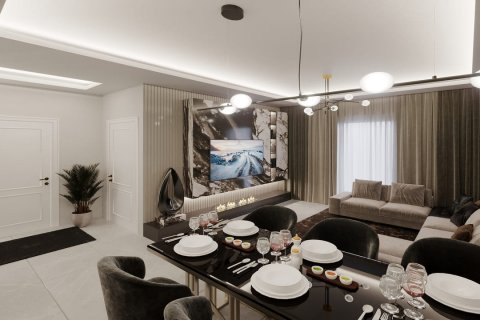آپارتمان در  Alanya ، امارات متحده عربی 1 خوابه ، 62 متر مربع.  شماره 71956 - 7