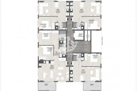 آپارتمان در  Mahmutlar ، امارات متحده عربی 1 خوابه ، 50 متر مربع.  شماره 69347 - 27
