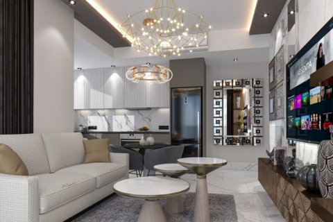 آپارتمان در  Alanya ، امارات متحده عربی 1 خوابه ، 71 متر مربع.  شماره 71603 - 21