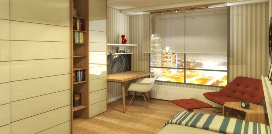 آپارتمان در Kadikoy، در Evin Park Istanbul ، امارات متحده عربی 4 خوابه ، 328 متر مربع.  شماره 69474
