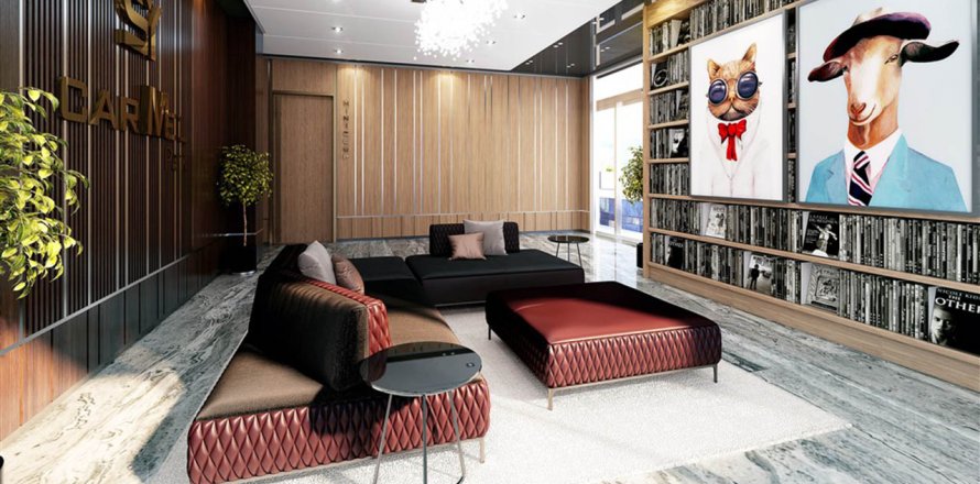 آپارتمان در در Carmel Park Residence Avsallar ، امارات متحده عربی 2 خوابه ، 67 متر مربع.  شماره 71769