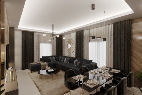 آپارتمان در در Oba Flora Garden II Oba ، امارات متحده عربی 1 خوابه ، 54 متر مربع.  شماره 71945 - 4