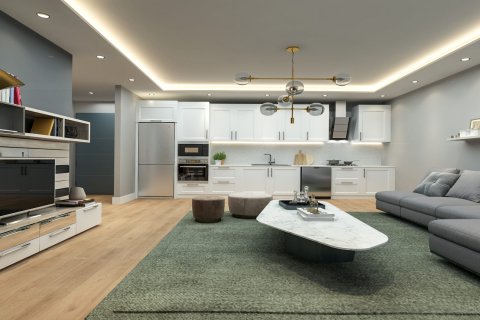 آپارتمان در در Royal Terrace Mezitli ، امارات متحده عربی 2 خوابه ، 95 متر مربع.  شماره 69445 - 1