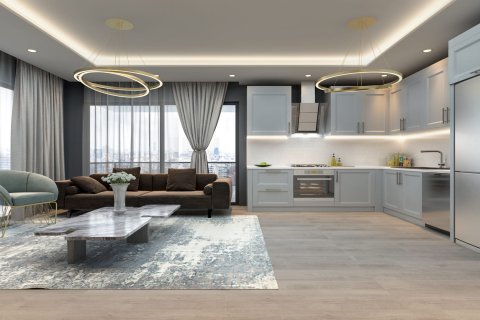 آپارتمان در در Royal Terrace Mezitli ، امارات متحده عربی 2 خوابه ، 95 متر مربع.  شماره 69445 - 2