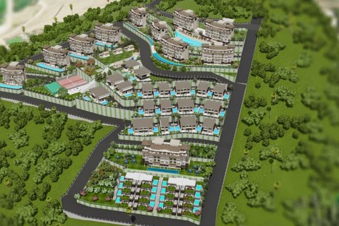 آپارتمان در Kargicak، در Exodus Premium Town Alanya ، امارات متحده عربی 1 خوابه ، 52.35 متر مربع.  شماره 72046 - 3