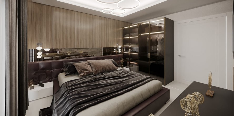 آپارتمان در در Oba Flora Garden II Oba ، امارات متحده عربی 3 خوابه ، 120 متر مربع.  شماره 71954