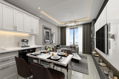 آپارتمان در  Avsallar ، امارات متحده عربی 1 خوابه ، 54 متر مربع.  شماره 70767 - 14