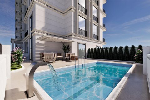آپارتمان در  Alanya ، امارات متحده عربی 1 خوابه ، 52 متر مربع.  شماره 70367 - 4