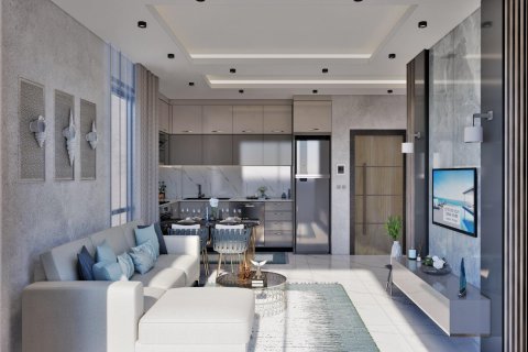 آپارتمان در Kargicak،  Alanya ، امارات متحده عربی 1 خوابه ، 46 متر مربع.  شماره 71532 - 18