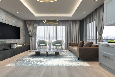 آپارتمان در در Royal Terrace Mezitli ، امارات متحده عربی 2 خوابه ، 95 متر مربع.  شماره 69445 - 5
