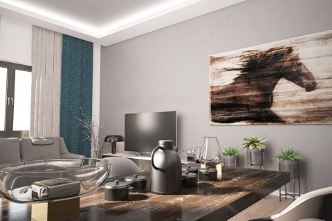آپارتمان در  Alanya ، امارات متحده عربی 1 خوابه ، 56 متر مربع.  شماره 69836 - 14