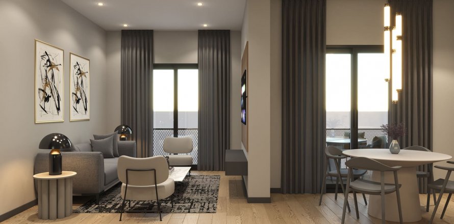 آپارتمان در در House B Esenyurt ، امارات متحده عربی 2 خوابه ، 88.95 متر مربع.  شماره 70088