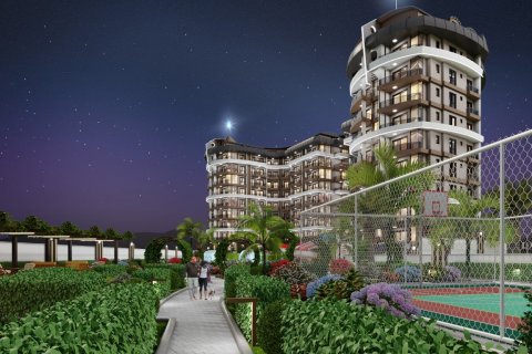 آپارتمان در  Alanya ، امارات متحده عربی 1 خوابه ، 56 متر مربع.  شماره 71852 - 14