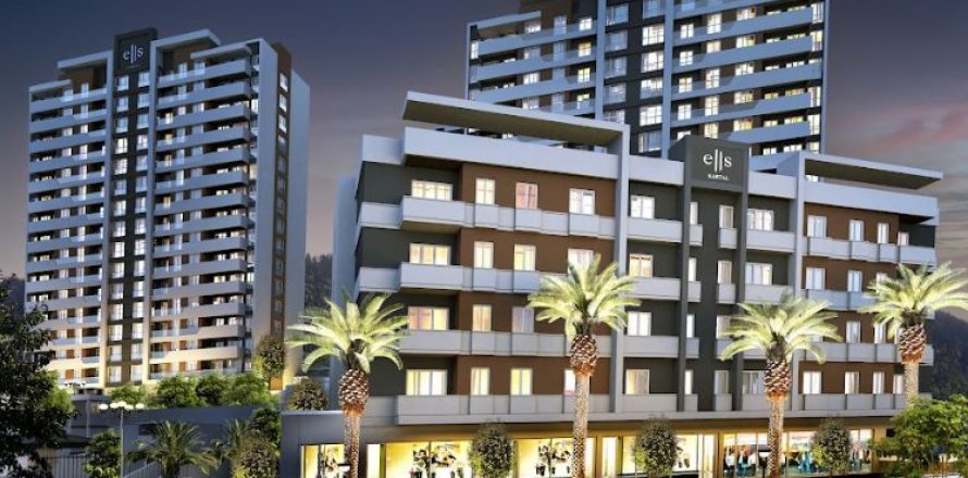 آپارتمان در Kartal،  Istanbul ، امارات متحده عربی 2 خوابه ، 113 متر مربع.  شماره 68651