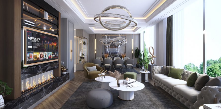 آپارتمان در در Zeray Dilasa Orman Basiskele ، امارات متحده عربی 3 خوابه ، 202.8 متر مربع.  شماره 67958