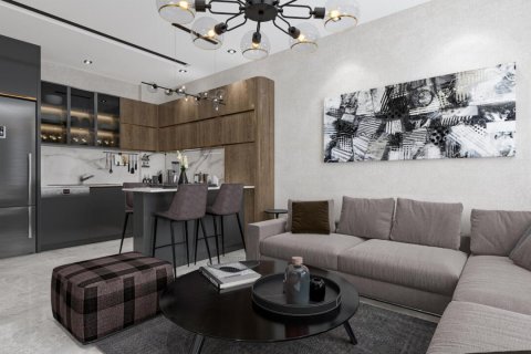 آپارتمان در  Alanya ، امارات متحده عربی 1 خوابه ، 58 متر مربع.  شماره 68281 - 4