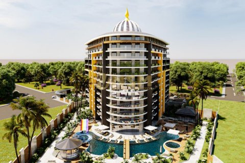 آپارتمان در  Alanya ، امارات متحده عربی 1 خوابه ، 56 متر مربع.  شماره 68245 - 1