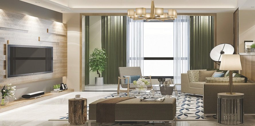 آپارتمان در در Has Delta Istanbul ، امارات متحده عربی 2 خوابه ، 150.05 متر مربع.  شماره 68932
