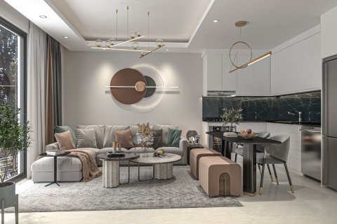 آپارتمان در  Avsallar ، امارات متحده عربی 1 خوابه ، 53 متر مربع.  شماره 70777 - 21