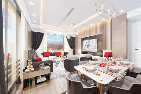 آپارتمان در Küçükçekmece، در Kanal Ikon Istanbul ، امارات متحده عربی 2 خوابه ، 98 متر مربع.  شماره 69646 - 2