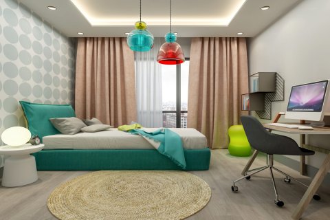 آپارتمان در در Royal Terrace Mezitli ، امارات متحده عربی 2 خوابه ، 95 متر مربع.  شماره 69445 - 6