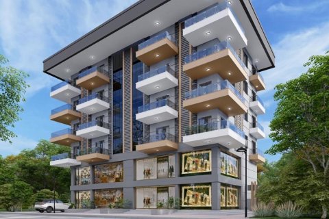 آپارتمان در Kargicak،  Alanya ، امارات متحده عربی 1 خوابه ، 46 متر مربع.  شماره 71532 - 1