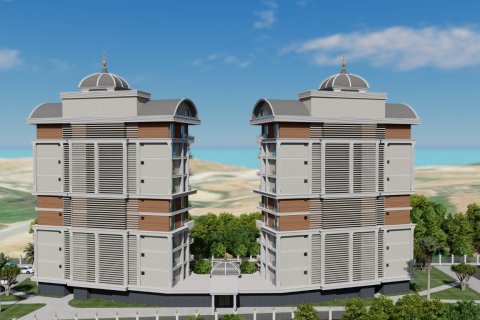 آپارتمان در  Alanya ، امارات متحده عربی 1 خوابه ، 48 متر مربع.  شماره 67532 - 16