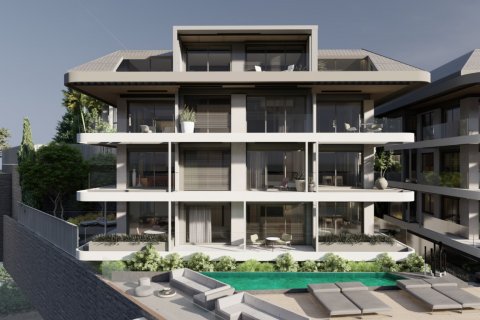 آپارتمان در  Alanya ، امارات متحده عربی 1 خوابه ، 51 متر مربع.  شماره 68197 - 4