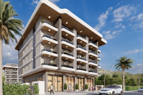 آپارتمان در Kargicak،  Alanya ، امارات متحده عربی 1 خوابه ، 50 متر مربع.  شماره 68158 - 1
